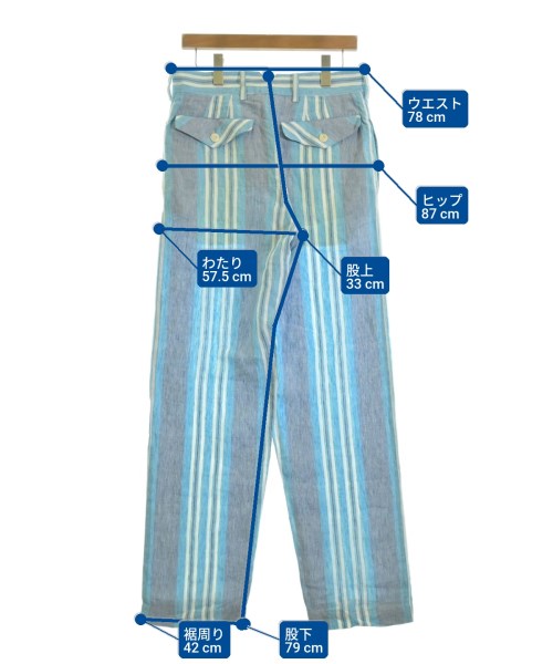 NICHOLAS DALEY（ニコラスデイリー）その他 青 サイズ:28(S位) メンズ/2200624329022