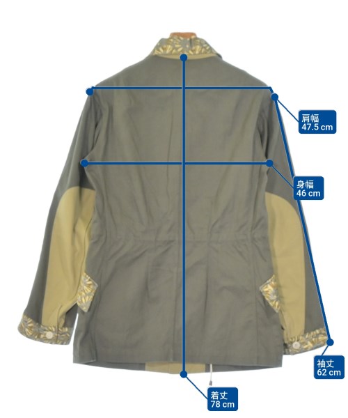 NICHOLAS DALEY（ニコラスデイリー）カジュアルジャケット カーキ サイズ:S メンズ/2200673477071