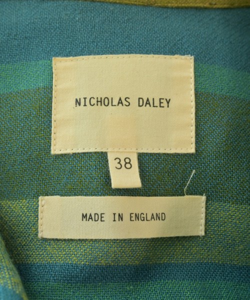 NICHOLAS DALEY（ニコラスデイリー）カジュアルシャツ カーキ サイズ:38(S位) メンズ/2200695875053