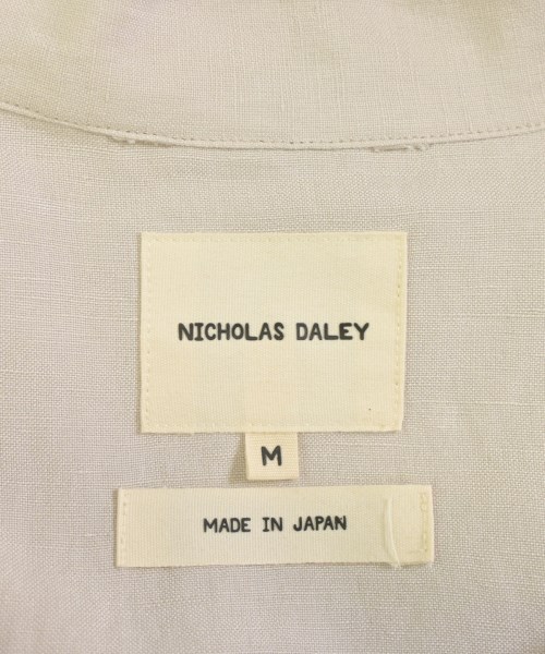 NICHOLAS DALEY（ニコラスデイリー）カジュアルシャツ グレー サイズ:M メンズ/2200718422073
