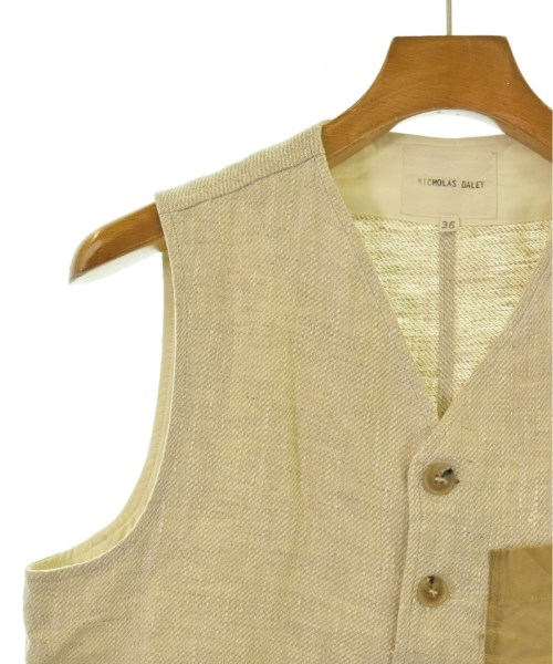 NICHOLAS DALEY（ニコラスデイリー）カジュアルシャツ ベージュ サイズ:36(XS位) メンズ/2200647778029