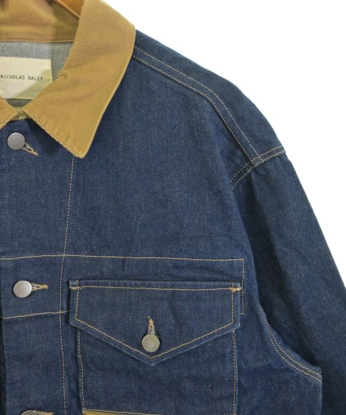 NICHOLAS DALEY（ニコラスデイリー）デニムジャケット 紺 サイズ:30(XXL位) メンズ/2200649878086