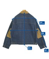 NICHOLAS DALEY（ニコラスデイリー）デニムジャケット 紺 サイズ:30(XXL位) メンズ/2200649878086