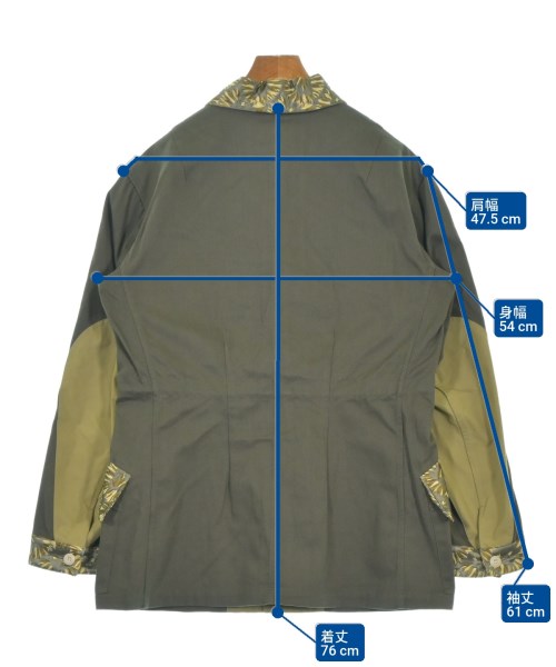 NICHOLAS DALEY（ニコラスデイリー）カジュアルジャケット カーキ サイズ:M メンズ/2200651205047