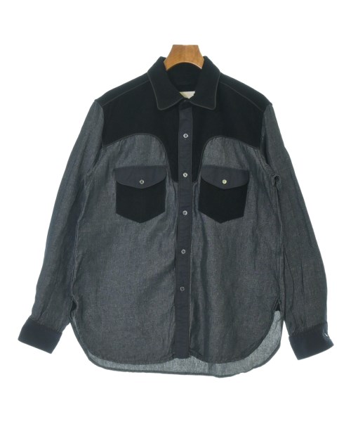 NICHOLAS DALEY(ニコラスデイリー)カジュアルシャツ 紺 サイズ:38(S位)/2200635770097