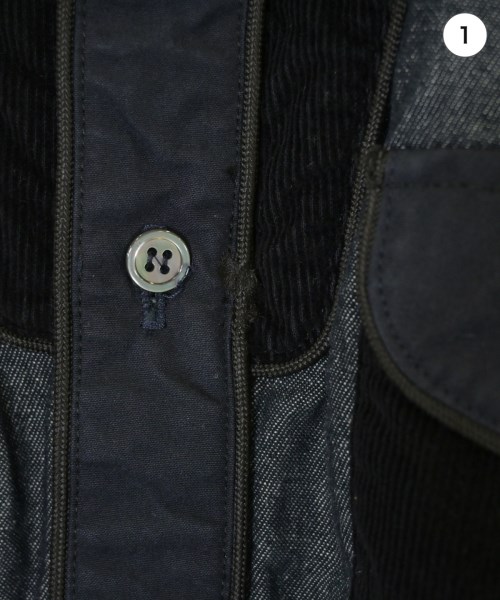 NICHOLAS DALEY（ニコラスデイリー）カジュアルシャツ 紺 サイズ:38(S位) メンズ/2200635770097