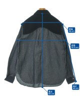 NICHOLAS DALEY（ニコラスデイリー）カジュアルシャツ 紺 サイズ:38(S位) メンズ/2200635770097