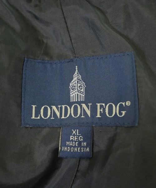 London Fog（ロンドンフォグ）ステンカラーコート 黒 サイズ:XL メンズ/2200632240029