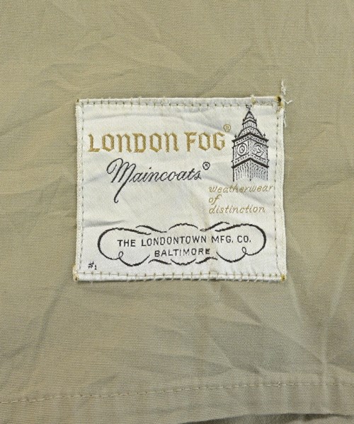 London Fog（ロンドンフォグ）ステンカラーコート ベージュ サイズ:36(M位) メンズ/2200637341110