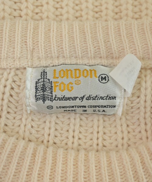 London Fog（ロンドンフォグ）ニット・セーター 白 サイズ:M メンズ/2200607530063