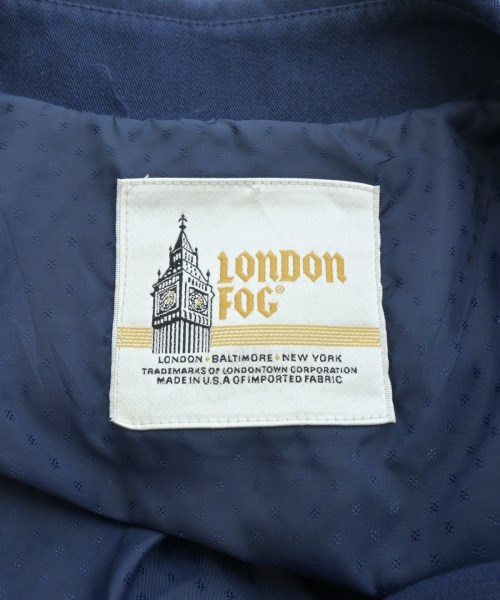 London Fog（ロンドンフォグ）トレンチコート 紺 サイズ:8(M位) メンズ/2200697252029