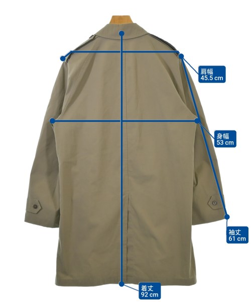 London Fog（ロンドンフォグ）ステンカラーコート グレー サイズ:38(M位) メンズ/2200657929046