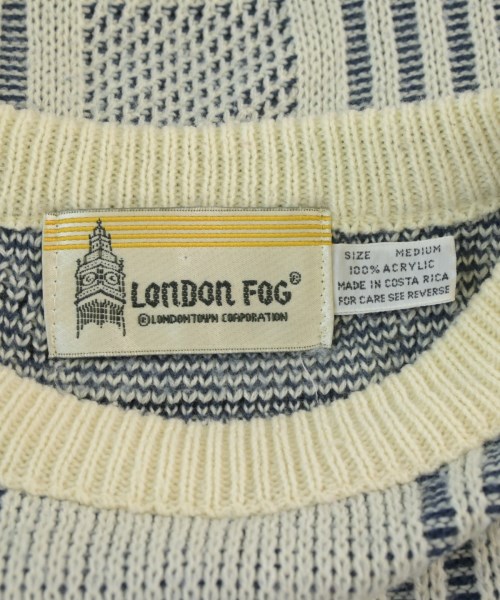 London Fog（ロンドンフォグ）ニット・セーター 白 サイズ:M メンズ/2200711507012