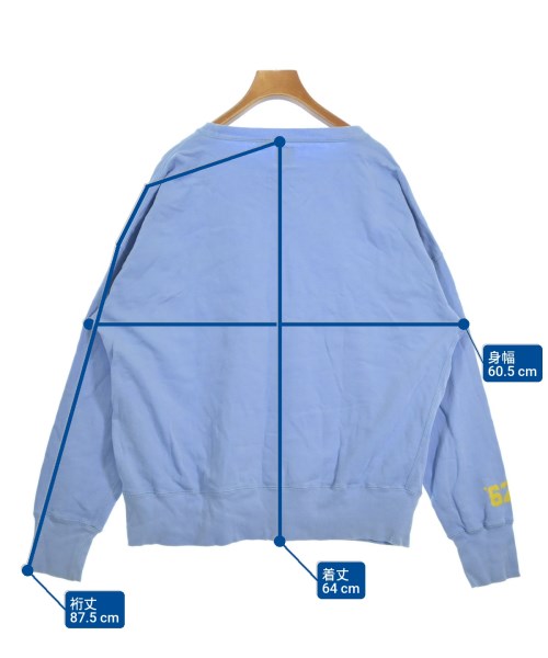 HOLIDAYS COMFORT（ホリデイズコンフォート）スウェット 青 サイズ:F レディース/2200630461181