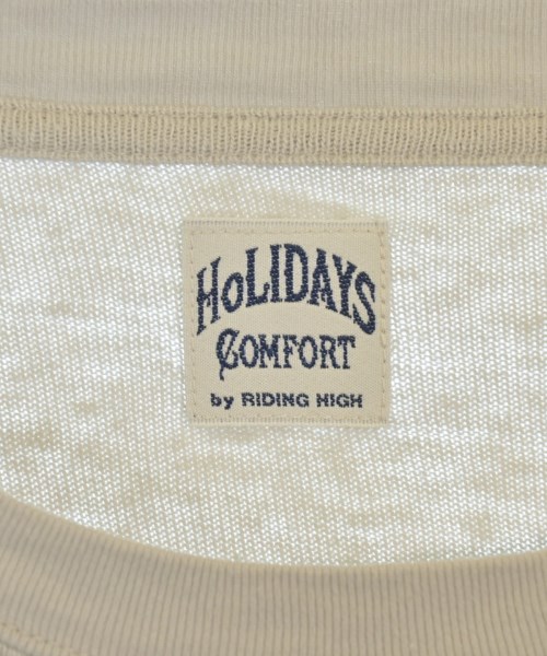 HOLIDAYS COMFORT（ホリデイズコンフォート）Tシャツ・カットソー ベージュ サイズ:F レディース/2200608006109