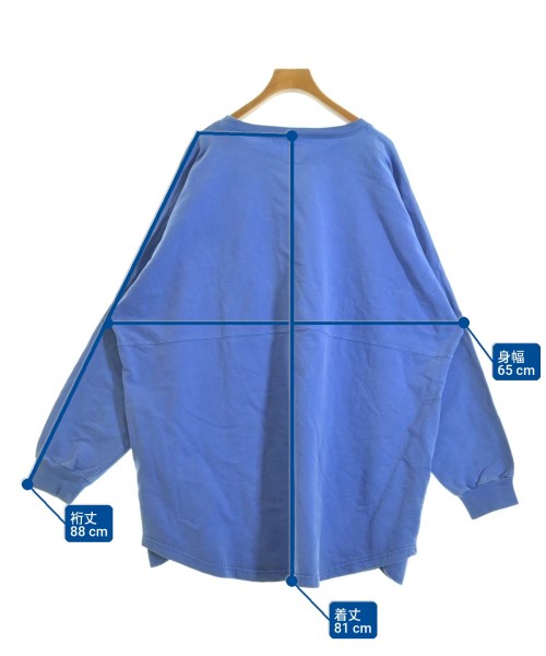 HOLIDAYS COMFORT（ホリデイズコンフォート）スウェット 青 サイズ:F レディース/2200650942073