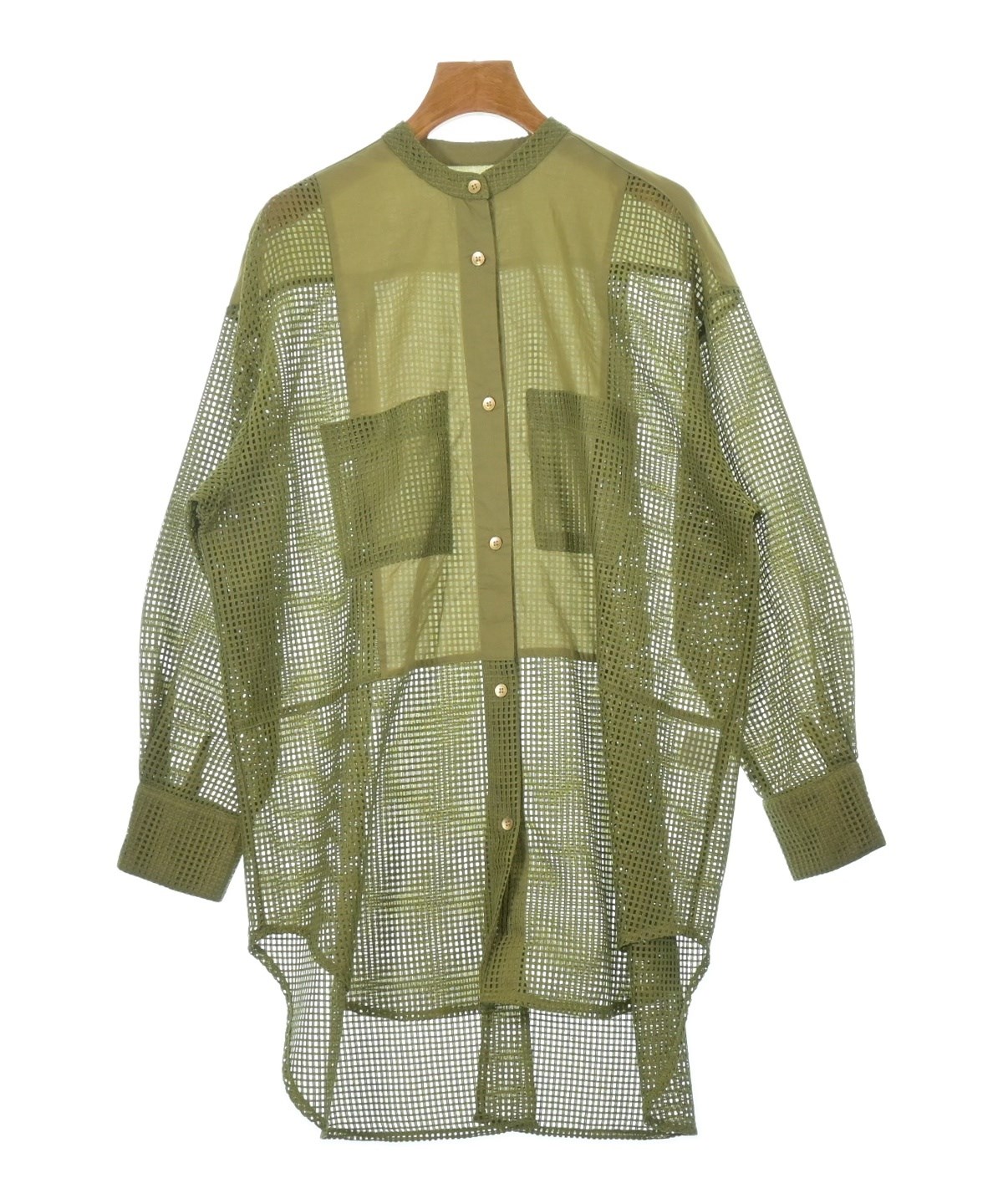 CYAN TOKYO（シアントーキョー）カジュアルシャツ カーキ サイズ:F