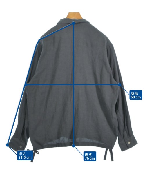 MAINU（マイヌ）カジュアルシャツ グレー サイズ:-(M位) メンズ/2200641570100