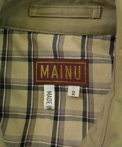 MAINU（マイヌ）トレンチコート ベージュ サイズ:2(M位) メンズ/2200680584021