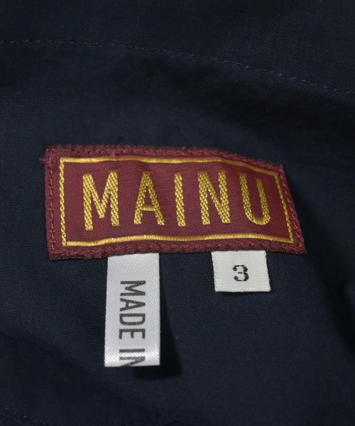 MAINU（マイヌ）モッズコート 紺 サイズ:3(L位) メンズ/2200647544013