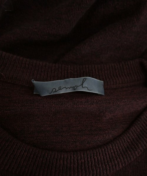 Semoh（セモー）ニット・セーター 赤 サイズ:1(S位) レディース/2200644182041