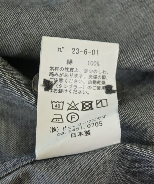 Semoh（セモー）カジュアルシャツ 紺 サイズ:2(M位) メンズ/2200712361040