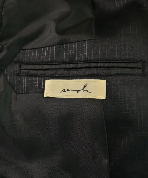 Semoh（セモー）テーラードジャケット 黒 サイズ:1(S位) メンズ/2200652990119