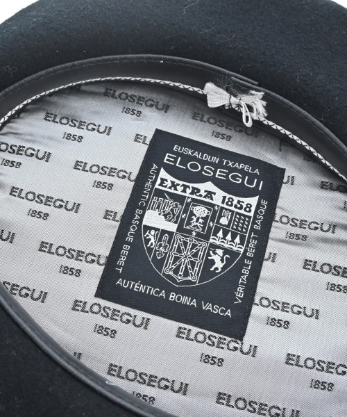 ELOSEGUI（エロセギ）ハンチング・ベレー帽 黒 サイズ:- メンズ/2200658313127