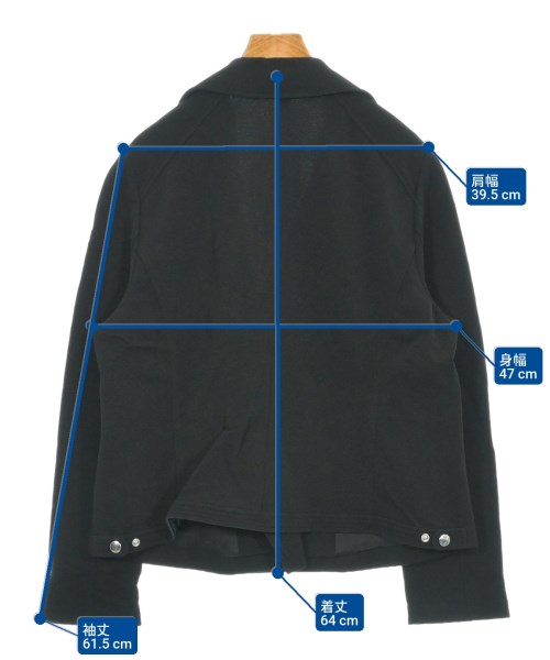 NEMIKA（ネミカ）ブルゾン 黒 サイズ:13(XL位) レディース/2200630096024