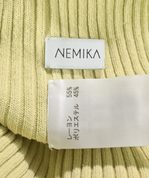 NEMIKA（ネミカ）ニット・セーター 黄 サイズ:1(S位) レディース/2200617017011