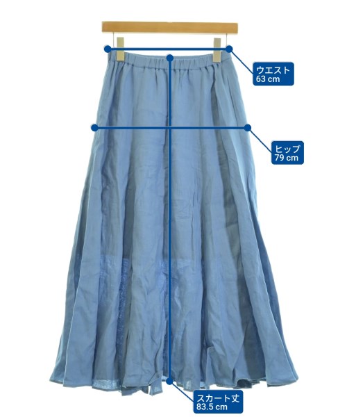 NEMIKA（ネミカ）ロング・マキシ丈スカート 青 サイズ:1(S位) レディース/2200646379029