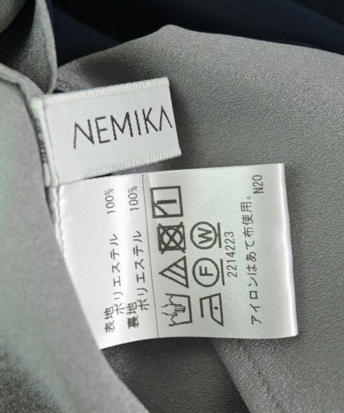 NEMIKA（ネミカ）ブラウス 紺 サイズ:7(S位) レディース/2200657243067