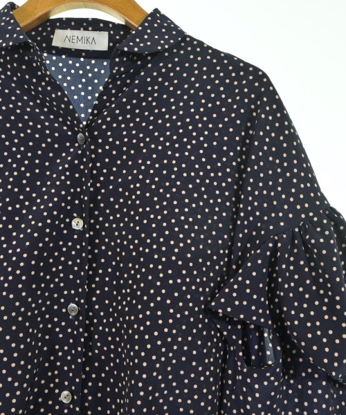 NEMIKA（ネミカ）ブラウス 紺 サイズ:1(S位) レディース/2200640490058