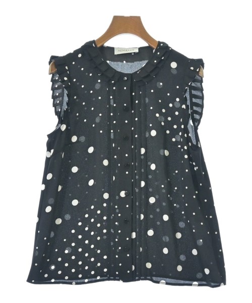 NEMIKA(ネミカ)ブラウス 黒 サイズ:2(M位)/2200642522030