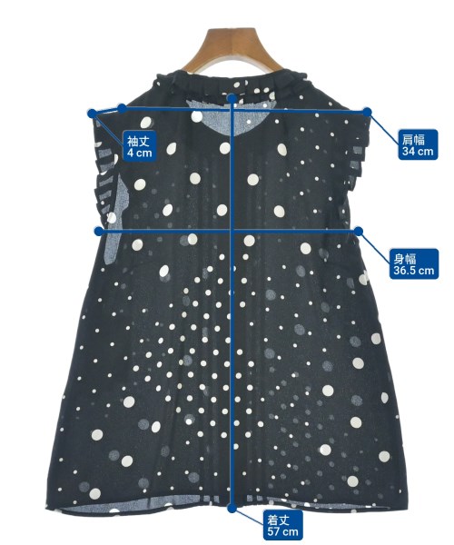 NEMIKA（ネミカ）ブラウス 黒 サイズ:2(M位) レディース/2200642522030