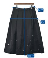 NEMIKA（ネミカ）ロング・マキシ丈スカート 黒 サイズ:13(XL位) レディース/2200725892012