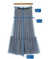 NEMIKA（ネミカ）ロング・マキシ丈スカート 青 サイズ:-(M位) レディース/2200681318014