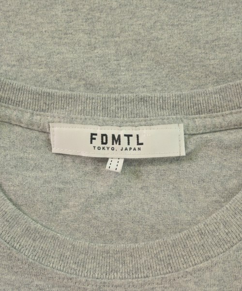 FDMTL（ファンダメンタル）Tシャツ・カットソー グレー サイズ:4(XL位) メンズ/2200637617079