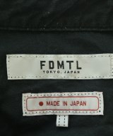 FDMTL（ファンダメンタル）カジュアルシャツ 黒 サイズ:3(L位) メンズ/2200680994035
