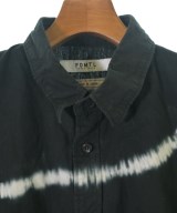 FDMTL（ファンダメンタル）カジュアルシャツ 黒 サイズ:3(L位) メンズ/2200680994035