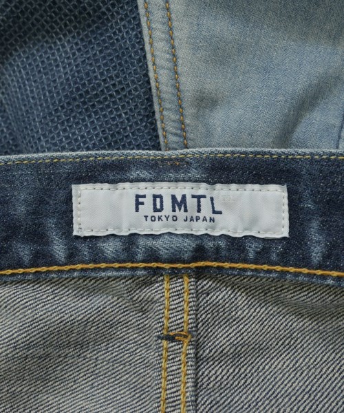 FDMTL（ファンダメンタル）デニムパンツ 青 サイズ:34(XL位) メンズ/2200700724055