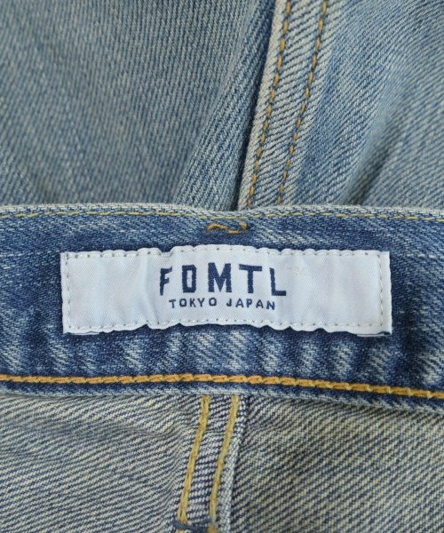 FDMTL（ファンダメンタル）デニムパンツ 青 サイズ:34(XL位) メンズ/2200661343395