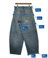 FDMTL（ファンダメンタル）デニムパンツ 青 サイズ:32(L位) メンズ/2200713551143