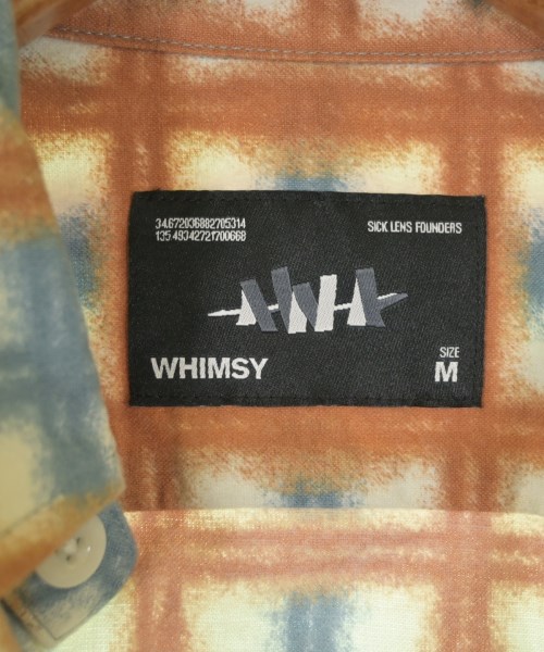 WHIMSY（ウィムジー）カジュアルシャツ 茶 サイズ:M メンズ/2200542494062