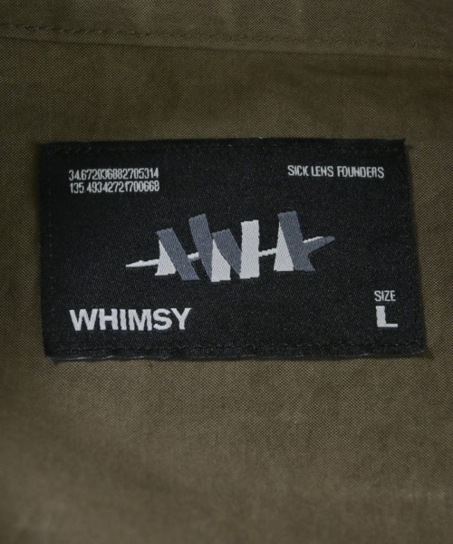 WHIMSY（ウィムジー）ミリタリーブルゾン カーキ サイズ:L メンズ/2200618634019