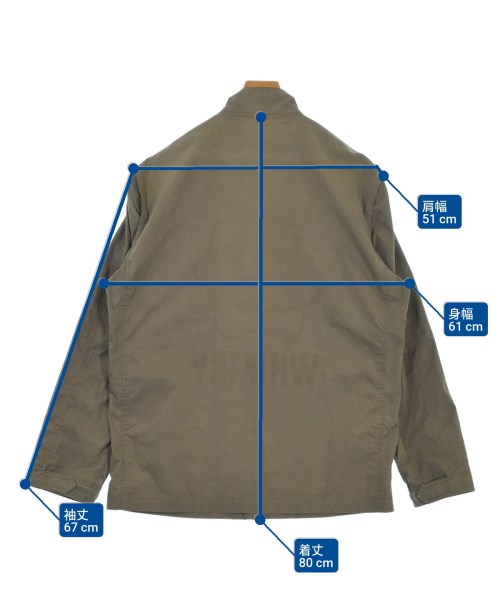 WHIMSY（ウィムジー）ミリタリーブルゾン カーキ サイズ:L メンズ/2200618634019