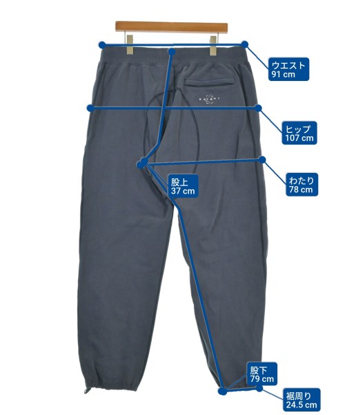 WHIMSY（ウィムジー）スウェットパンツ 紺 サイズ:XL メンズ/2200668225137