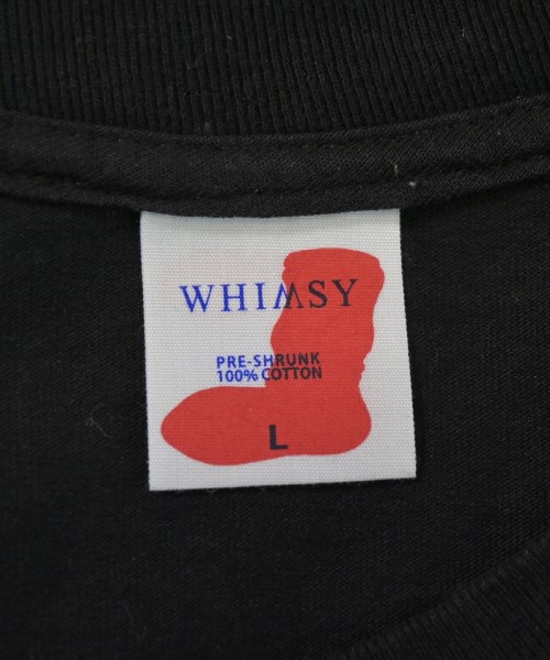 WHIMSY（ウィムジー）Tシャツ・カットソー 黒 サイズ:L メンズ/2200729698023