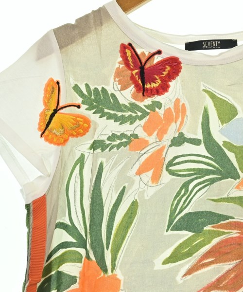 SEVENTY SERGIO TEGON （セヴンティセルジオテゴン）Tシャツ・カットソー 白 サイズ:40(M位) レディース/2200598287106