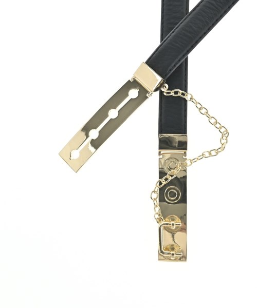 B-LOW THE BELT（ビーロウザベルト）ベルト 黒 サイズ:XS レディース/2200643191099